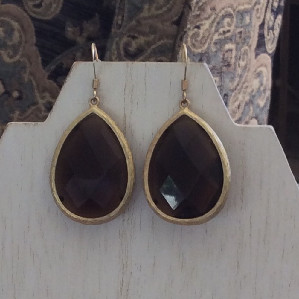 CACHE DEEP AMBER FACETED STONE 🤩